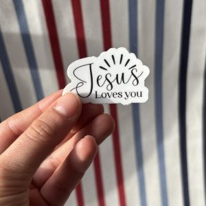 Sticker "Jesus Loves You"