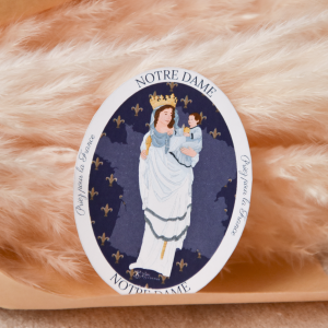 Stickers Notre Dame Priez pour la France