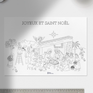 Coloriage de l'Avent