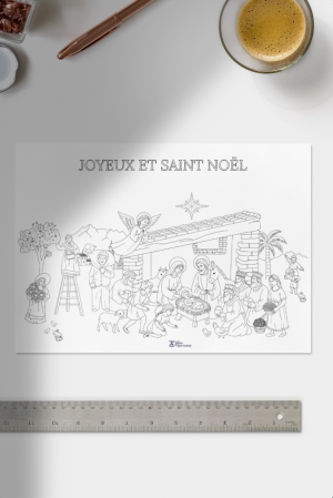 Coloriage de l'Avent