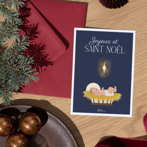 Carte Joyeux et Saint Noël
