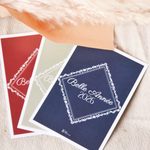 Carte Belle Année 2026